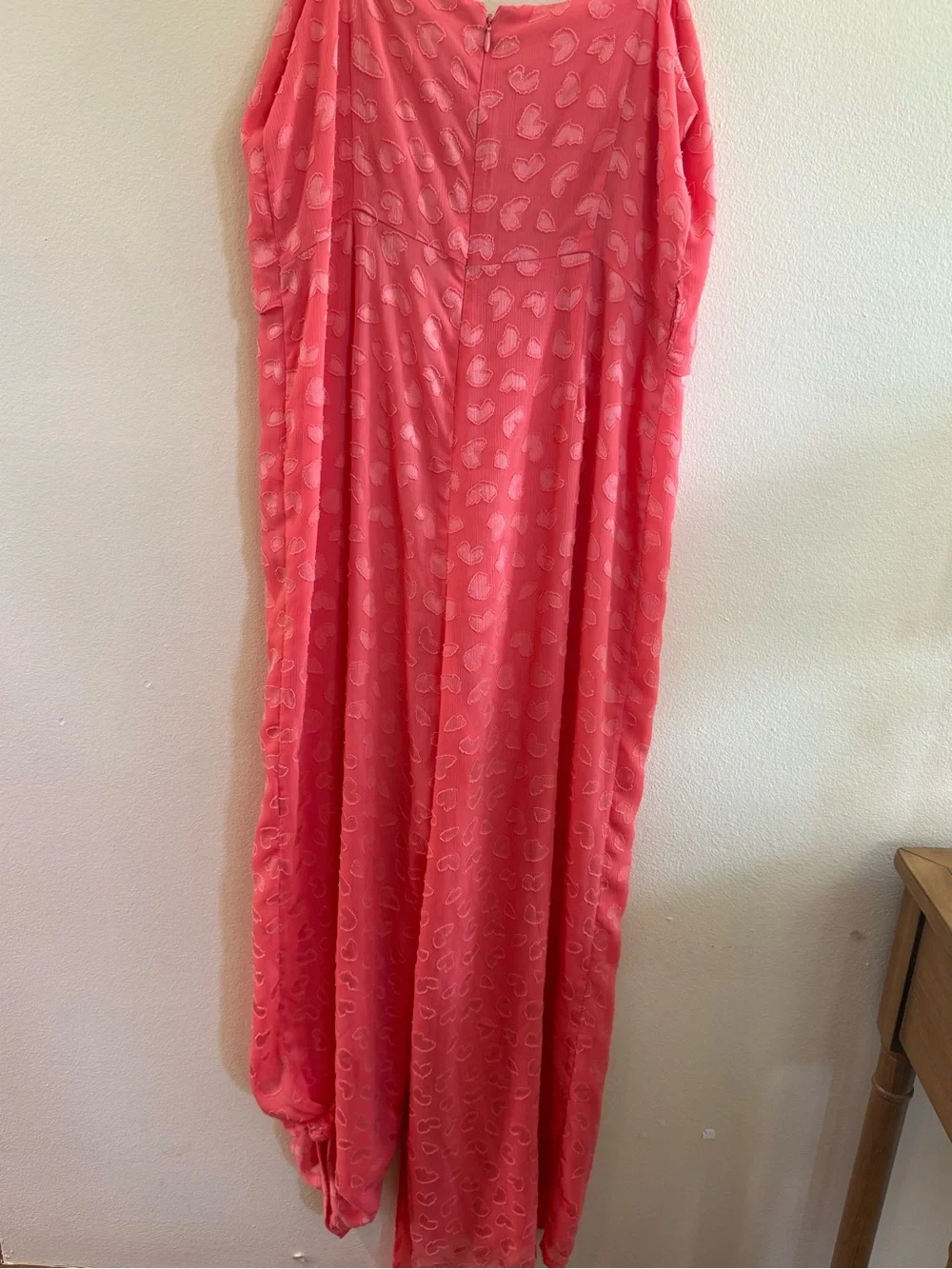 MICHAEL Michael Kors Coral Strapless Jumpsuit